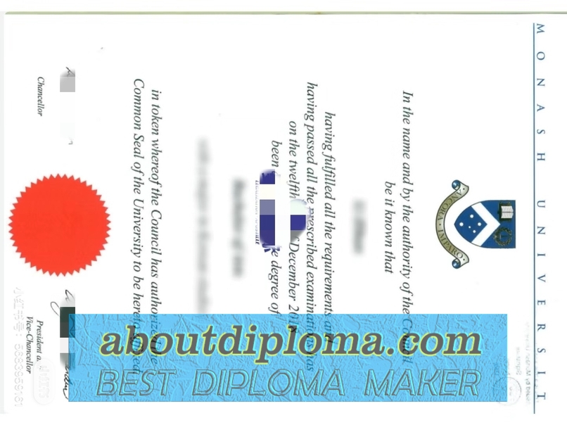 How Fast Can You Buy a Fake Monash University Degree? - 专业证书