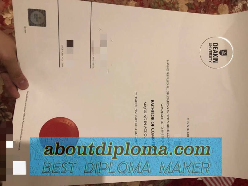 Purchase a Phony Deakin University Degree: Is It Worth the Risk? - 专业证书
