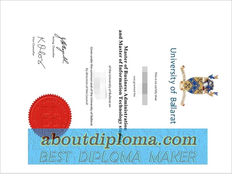 Rustom University of Ballarat Diploma: Your Gateway to Success - 专业证书
