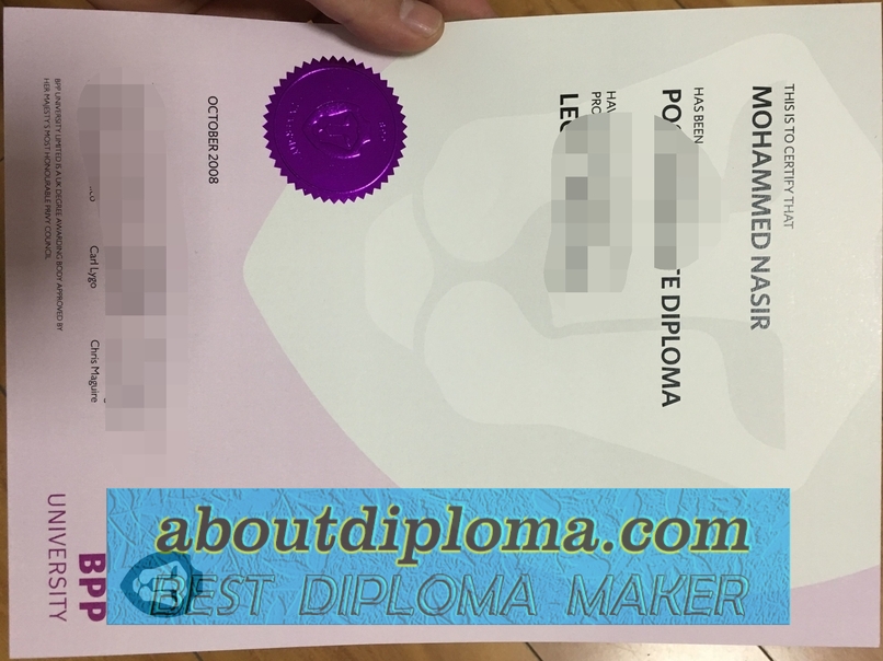 Best Fake BPP Professional Education Degree: Top Options for Your Success - 专业证书