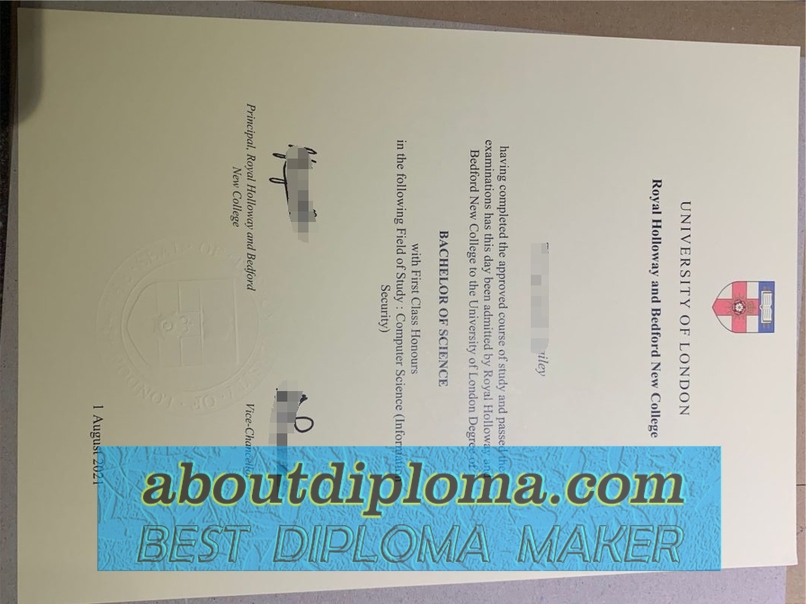Best Fake Royal Holloway and Bedford New College, University of London Degree - 专业证书