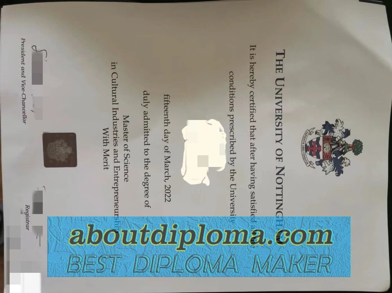 Buy Fake University of Nottingham Diploma: What You Need to Know