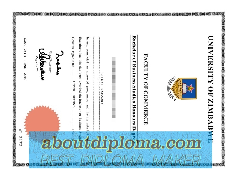 How to Copy a Fake University of Zimbabwe Diploma: A Step-by-Step Guide - 专业证书