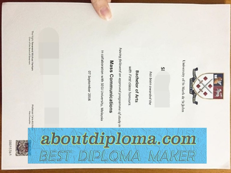 How to Copy Your Plymouth Marjon University Diploma: A Step-by-Step Guide - 专业证书
