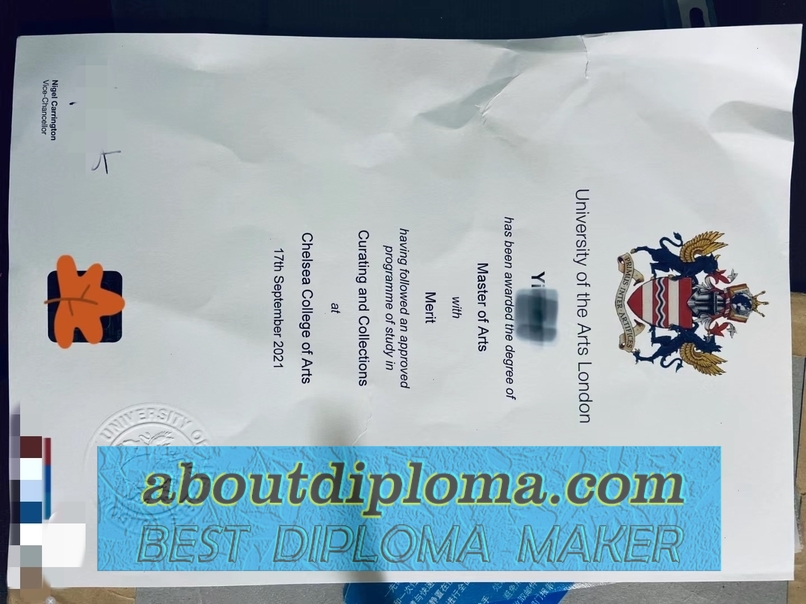 Copy University of the Arts London (UAL) Degree: Tips and Tricks for Success - 专业证书
