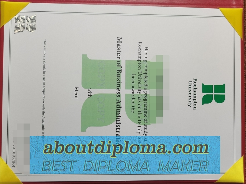 How Fast Can You Get a Fake University of Roehampton Degree? - 专业证书