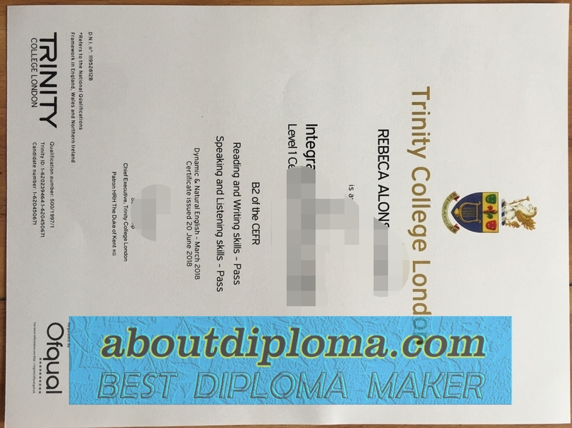 How to Buy a Fake Trinity College London Diploma: A Step-by-Step Guide - 专业证书