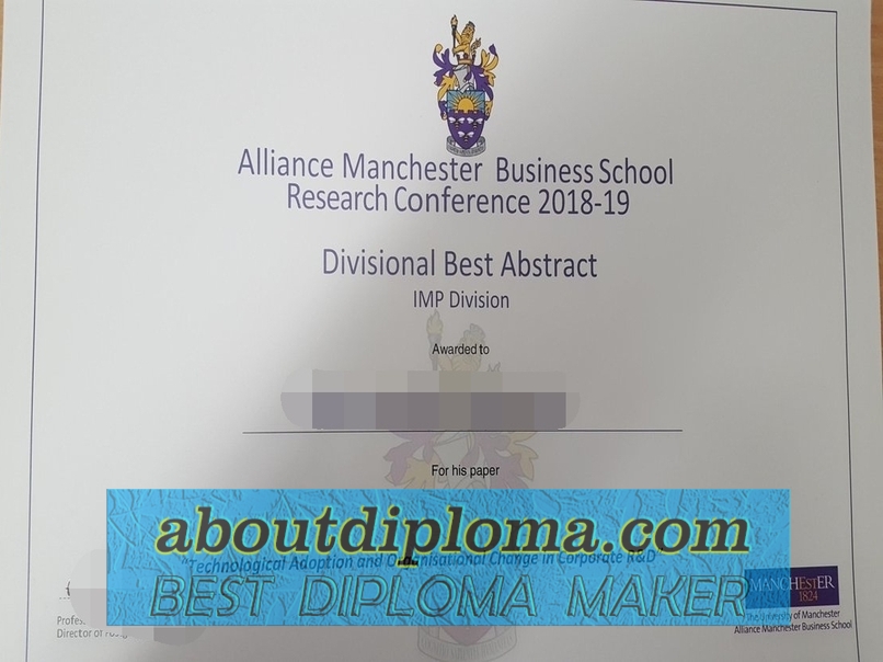 How to Create a Fake Alliance Manchester Business School Degree: A Step-by-Step Guide - 专业证书
