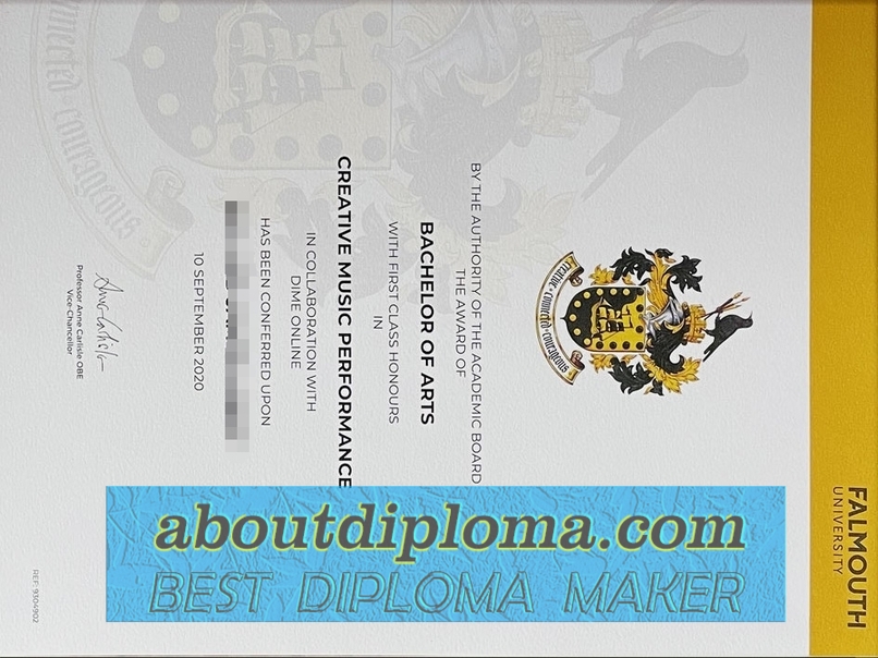 How to Create a Fake Falmouth University Degree: A Step-by-Step Guide - 专业证书