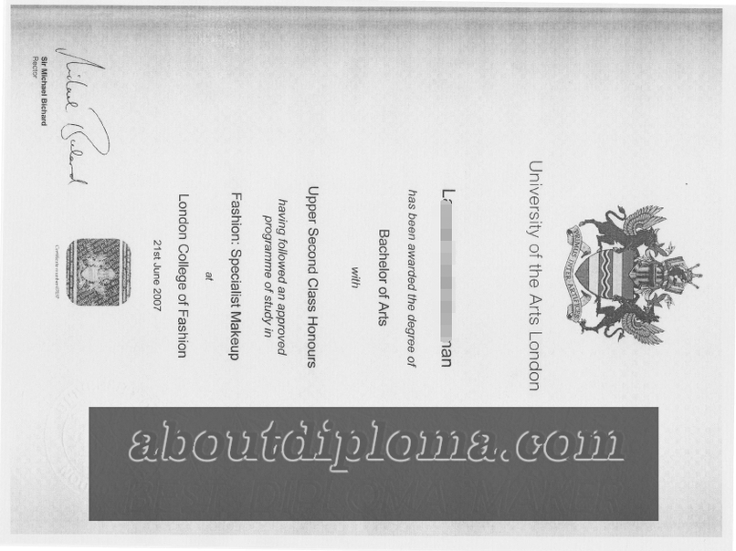 How to Create a Fake London College of Fashion Diploma: A Step-by-Step Guide - 专业证书