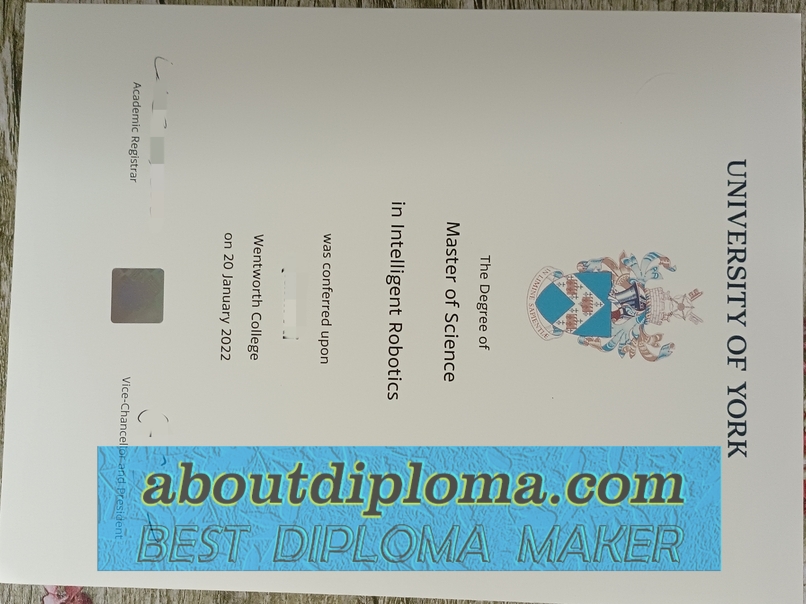 How to Create a Fake University of York Diploma: Step-by-Step Guide - 专业证书