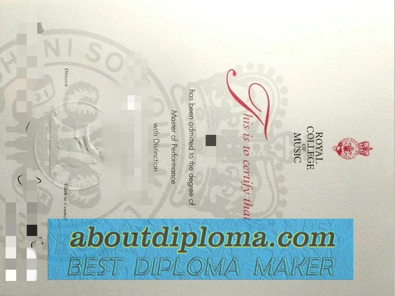 How to Order a Fake Royal College of Music (RCM) Diploma - 专业证书