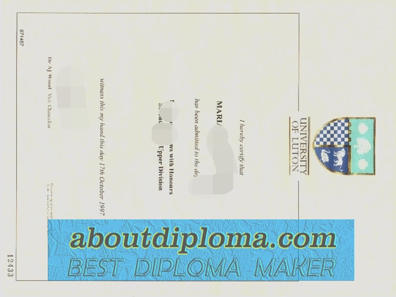 How to Order a Fake University of Luton Degree: A Step-by-Step Guide - 专业证书
