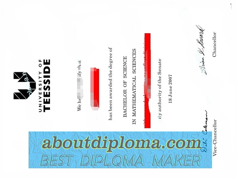 How to Purchase a Fake University of Teesside Diploma: Step-by-Step Guide - 专业证书