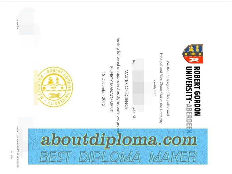 How to Make a Fake Robert Gordon University Diploma: A Step-by-Step Guide