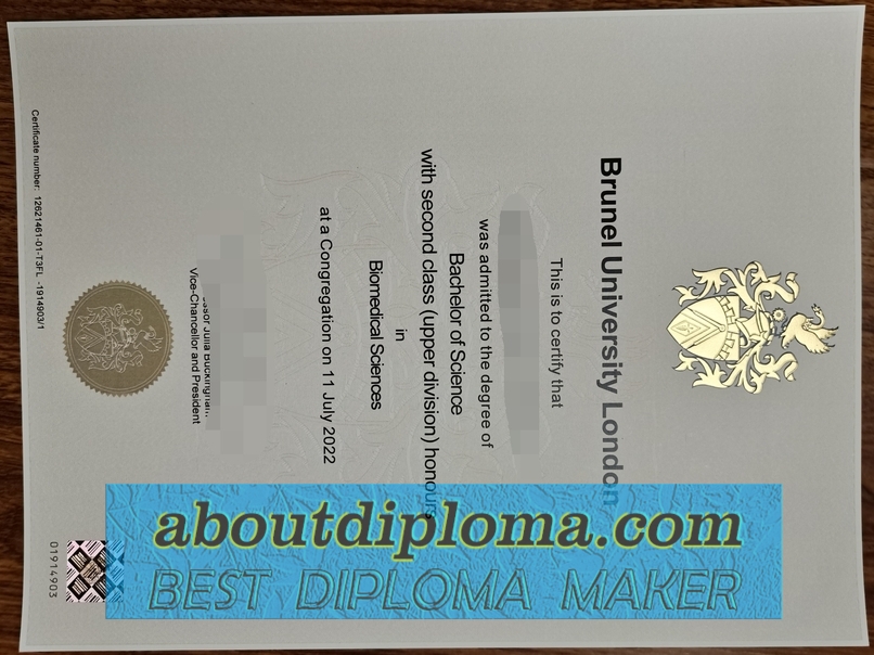 Order Brunel University London Diploma: A Step-by-Step Guide - 专业证书