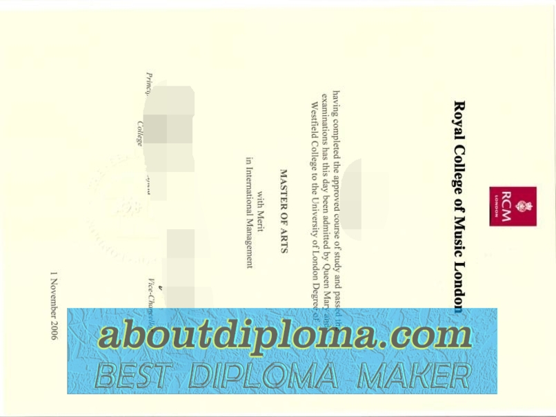 Order Your Royal Academy of Music, London Diploma: A Step-by-Step Guide - 专业证书