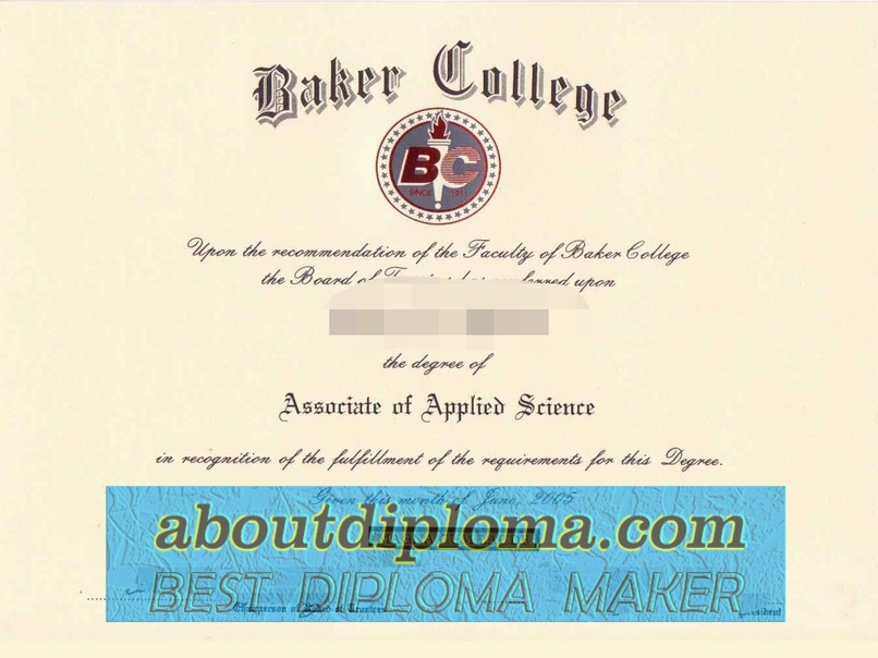 Is It Possible to Buy a Fake Baker University Degree? - 专业证书