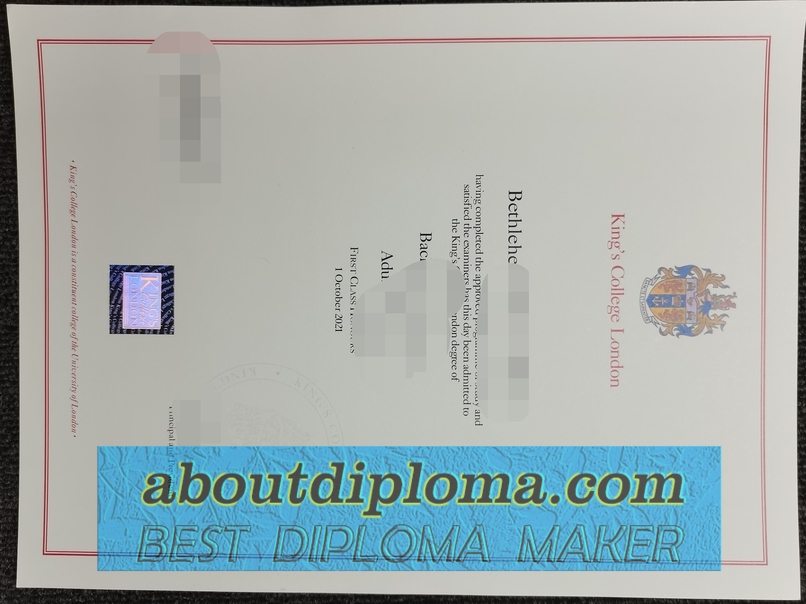 Purchase Phony King’s College London Diploma: What You Need to Know - 专业证书