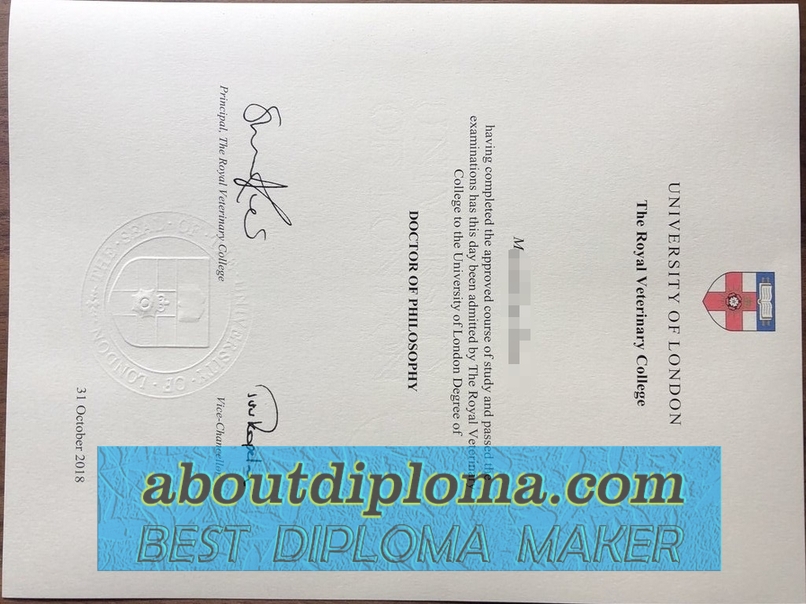 Purchase Phony The Royal Veterinary College Diploma: Is It Worth the Risk? - 专业证书