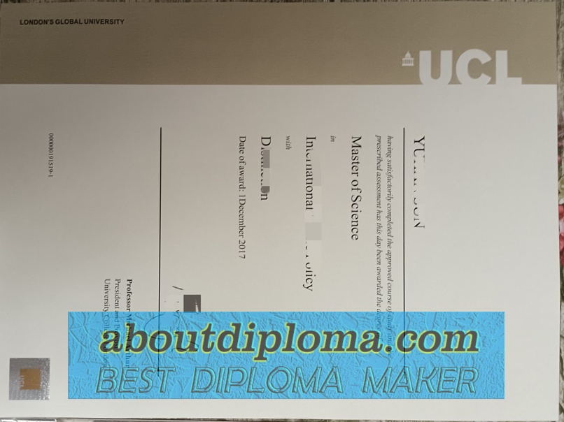 Purchase a Phony University College London (UCL) Degree: Is It Worth the Risk? - 专业证书