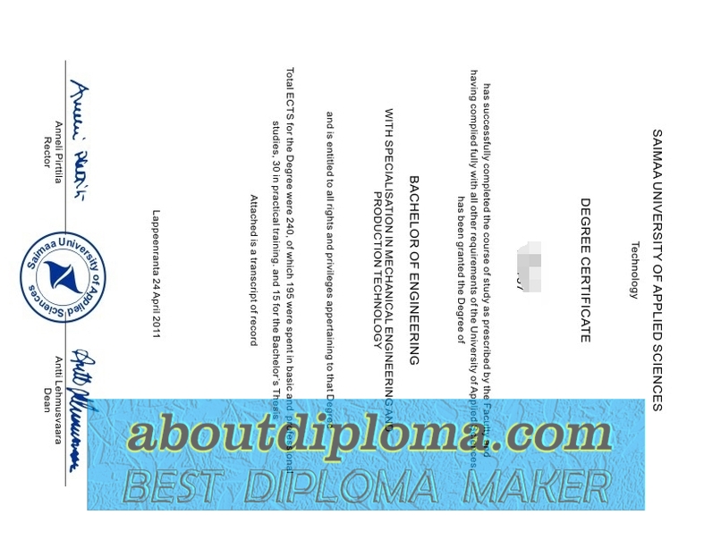 Earn Your Replica Saimaan Ammattikorkeakoulu Degree: A Comprehensive Guide
