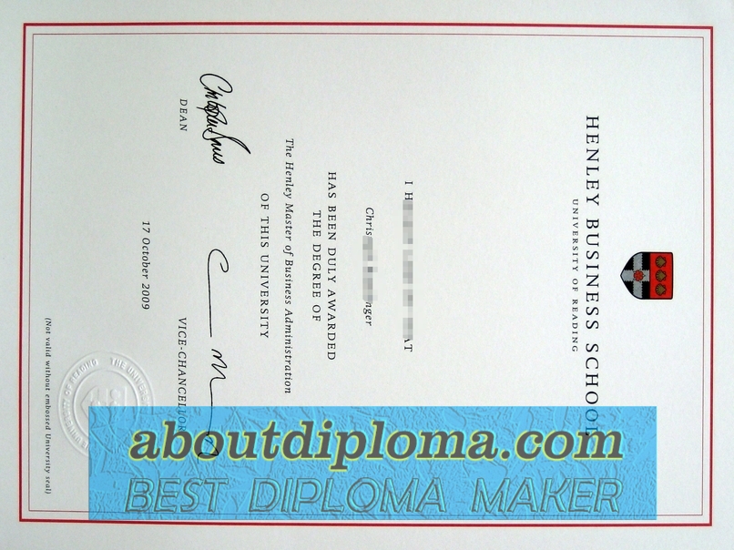 Where to Order a Fake The Henley Business School Diploma: Top 5 Websites - 专业证书