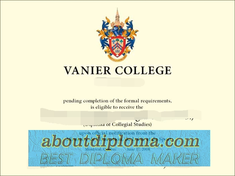 Best Fake Vanier College Diploma: Tips and Tricks for Authenticity