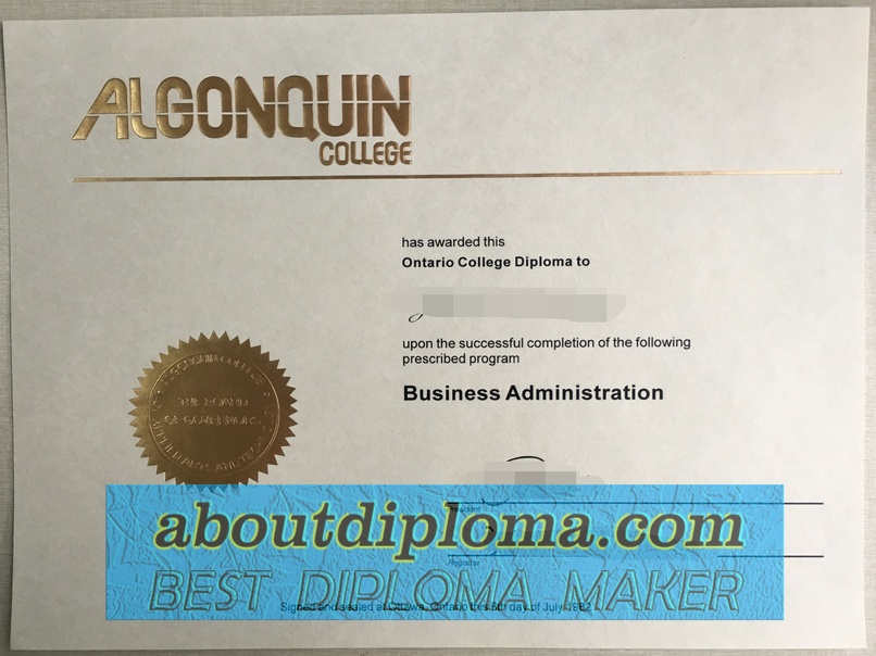 How to Copy Algonquin College Diploma: A Step-by-Step Guide - 专业证书