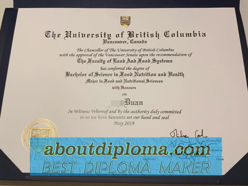 How to Buy a Fake University of British Columbia (UBC) Degree: A Step-by-Step Guide - 专业证书