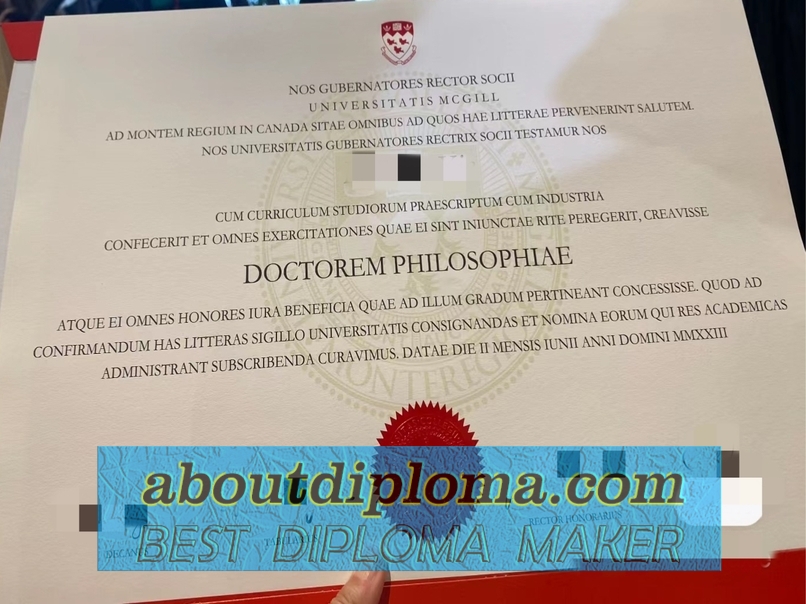 How to Buy a Phony McGill University (McGill) Degree: A Step-by-Step Guide - 专业证书
