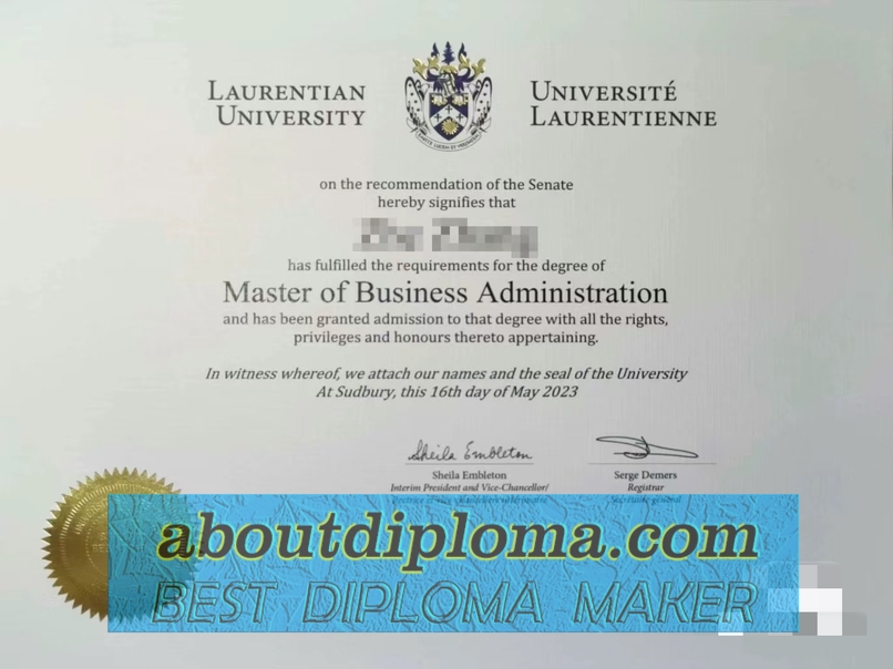 How to Create a Fake Laurentian University Diploma: Step-by-Step Guide