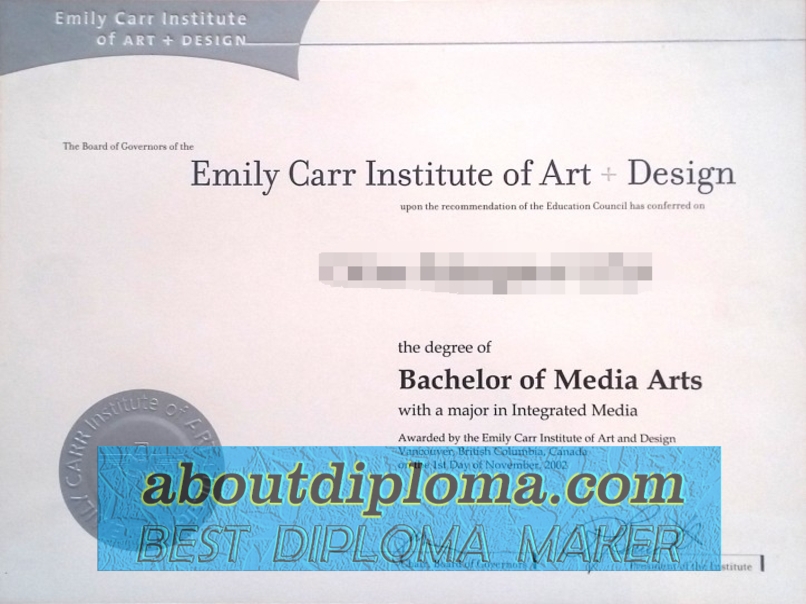 How to Order a Fake Emily Carr Institute of Art and Design Degree: A Step-by-Step Guide