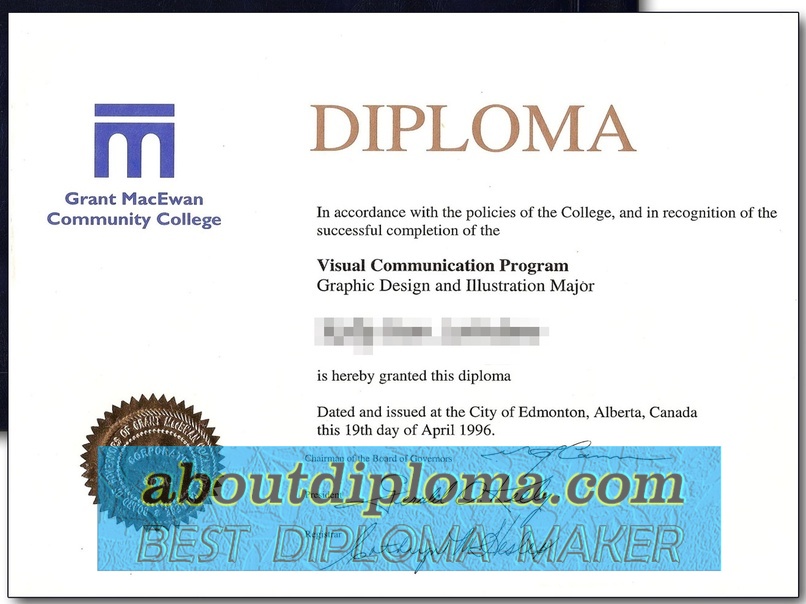 How to Order a Fake Grant Macewan Community College Degree: A Step-by-Step Guide - 专业证书