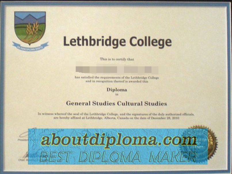 Where to Order a Fake Lethbridge College Degree: A Comprehensive Guide
