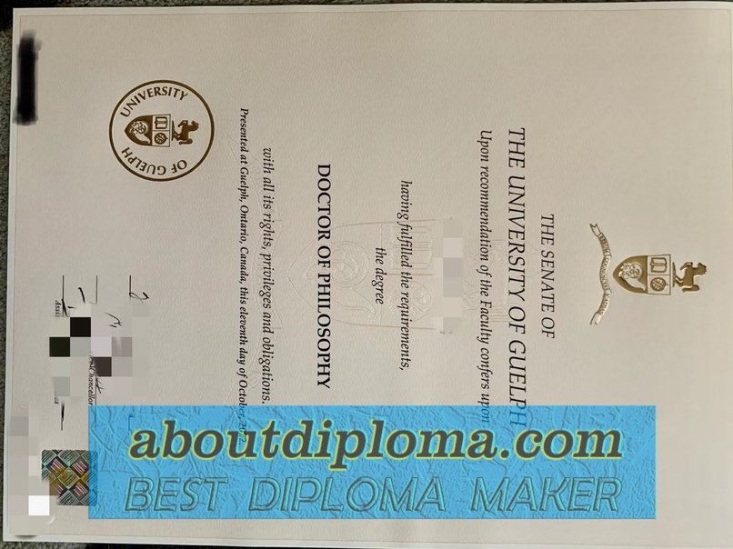 Where to Order a Fake University of Guelph Diploma: A Comprehensive Guide - 专业证书制造