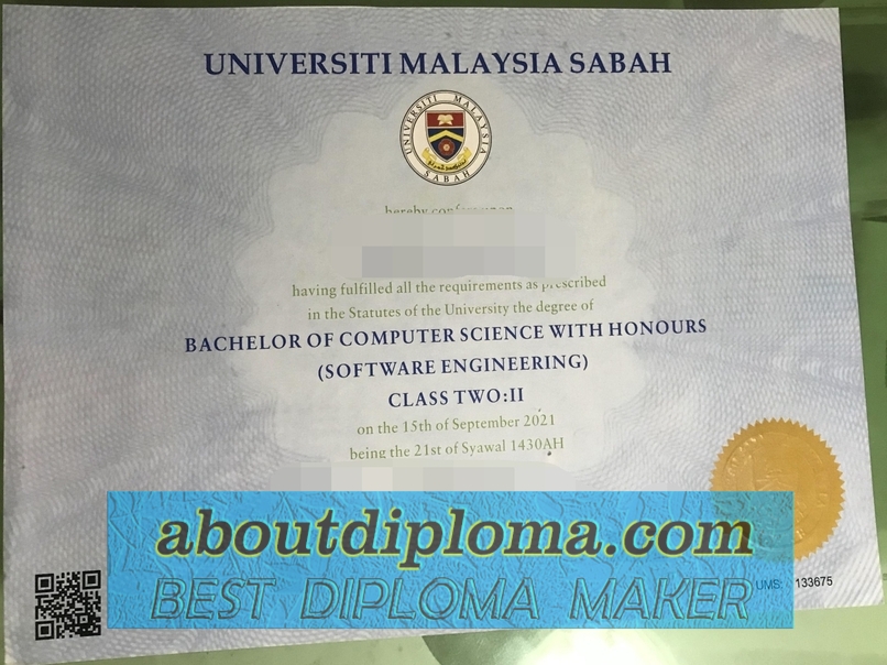 How to Buy a University of Malaysia, Sabah (UMS) Degree: A Step-by-Step Guide - 专业证书