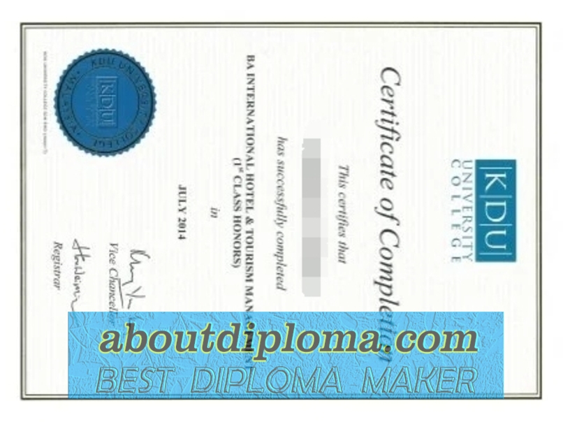 How to Purchase a Fake KDU University College Diploma: Step-by-Step Guide - 专业证书