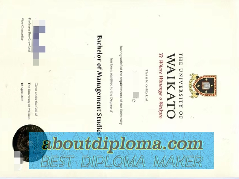 Where to Purchase a Fake University of Waikato Diploma: A Buyer's Guide - 专业证书制造