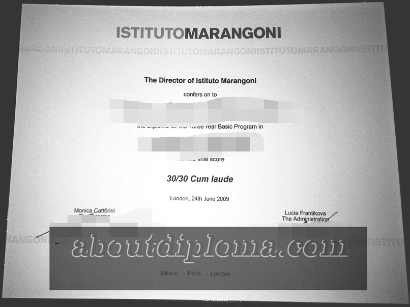 Buy Online: Marangoni Fashion Institute Diploma – Your Gateway to Success - 专业证书
