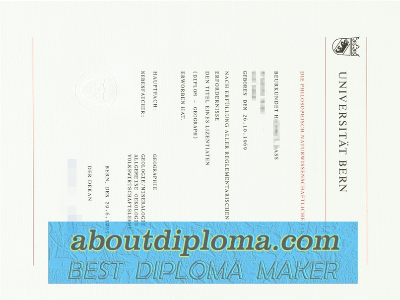 Buy Online Universitat Bern Degree: Is It Worth the Investment? - 专业证书