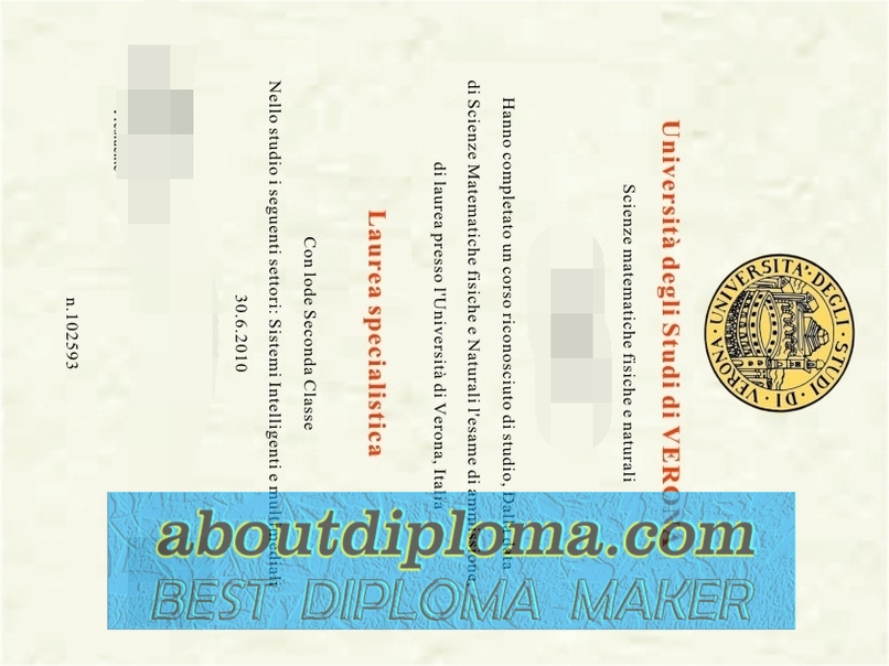 How to Buy a University of Verona Diploma: Step-by-Step Guide - 专业证书