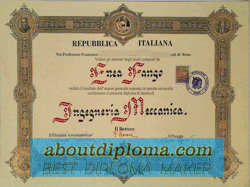 How to Buy a Università Degli Studi Di Roma Diploma: A Comprehensive Guide - 专业证书