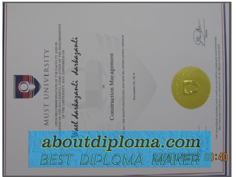 How Fast Can You Get a Fake Egyptian University of Science and Technology Diploma? - 专业证书