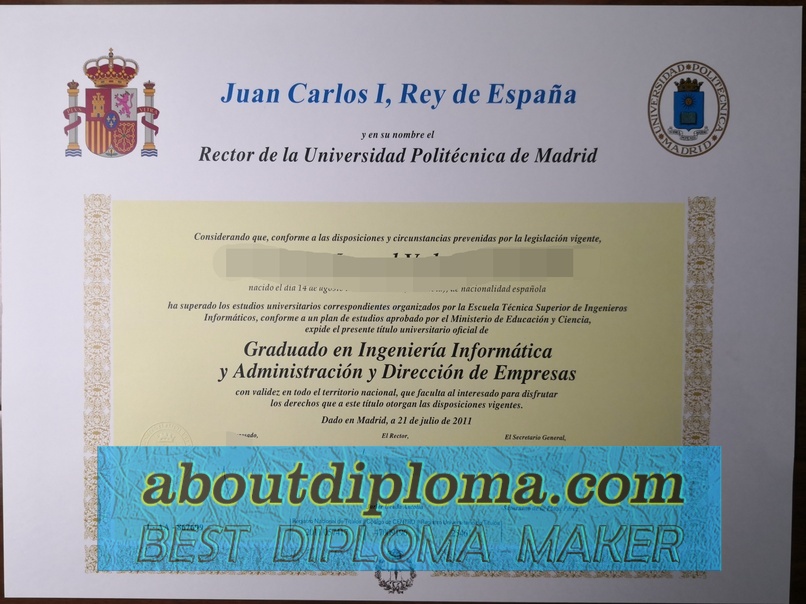 How Fast Can You Get a Fake Universidad Politécnica de Madrid Degree? - 专业证书