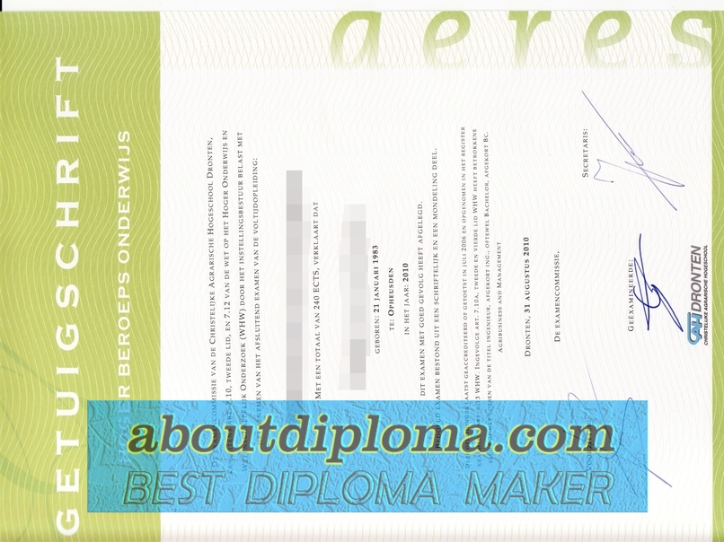 How to Buy a Fake Christelijke Agrarische Hogeschool Diploma: A Step-by-Step Guide - 专业证书