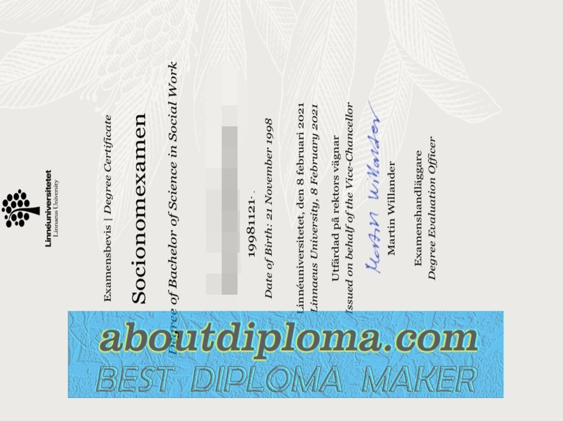 How to Buy a Fake Linnaeus University Diploma: A Step-by-Step Guide - 专业证书