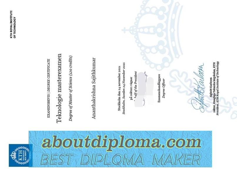How to Buy a Fake Royal Institute of Technology Diploma: A Step-by-Step Guide - 专业证书