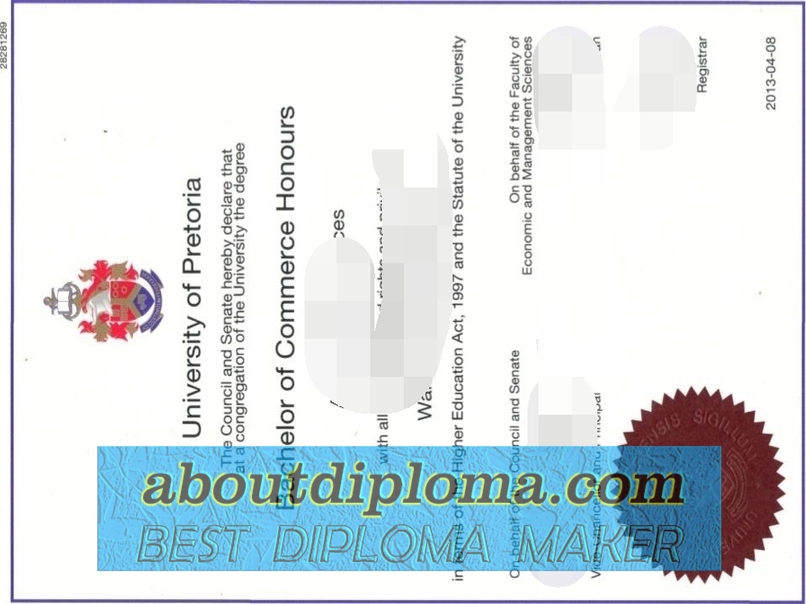 How to Buy a Fake University of Pretoria Diploma: A Step-by-Step Guide - 专业证书