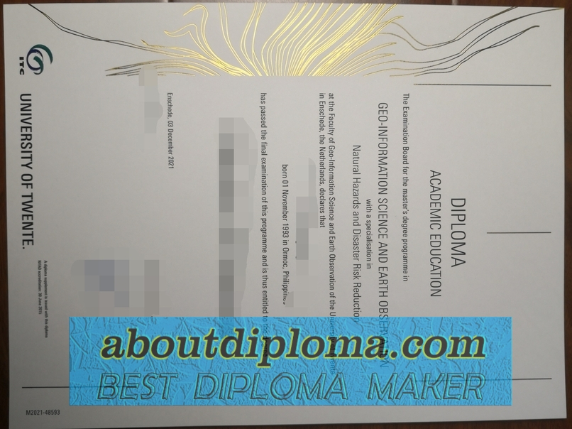 How to Create a Fake University of Twente Diploma: A Step-by-Step Guide - 专业证书